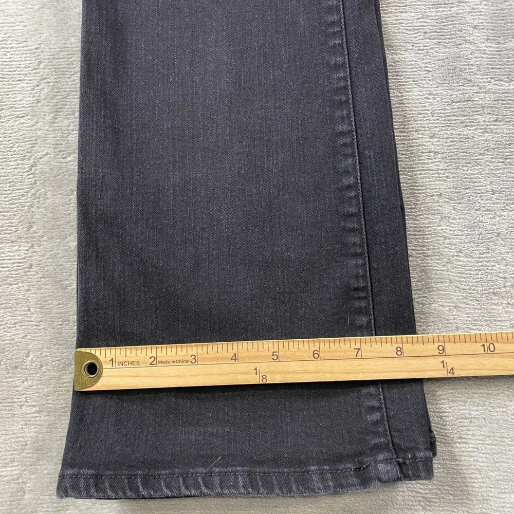 Eddie Bauer Jeans Curvy Womens 8‎ Black Boot Cut Stretch Denim Mid Rise Outdoor